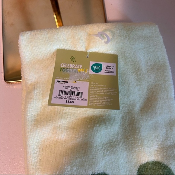 Mickey Dish Towel 2 pack NWT - Picture 4 of 4